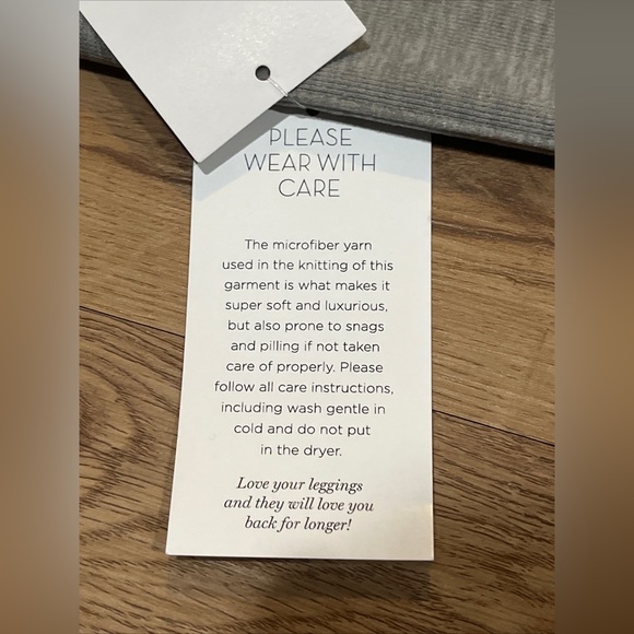 Blanqi Maternity Legging Compression Size L‎ Hipster Cuffed Dove Gray NEW - Picture 7 of 14